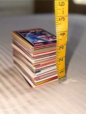 Box of Assorted vintage trading cards
